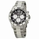 Invicta Pro Diver Chronograph Charcoal Dial Stainless Steel Men's Watch 17398