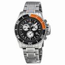 Invicta Pro Diver Chronograph GMT Black Dial Stainless Steel Men's Watch 11282