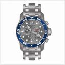 Invicta Pro Diver Chronograph Grey Dial Stainless Steel Men's Watch 80059
