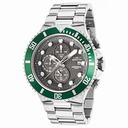 Invicta Pro Diver Chronograph Gunmetal Dial Stainless Steel Men's Watch 18908