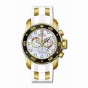 Invicta Pro Diver Chronograph Mother of Pearl White Polyurethane Men's Watch 20289