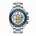 Invicta Pro Diver Chronograph Silver Dial Blue Ion-plated Men's Watch 14649