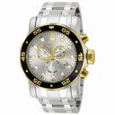 Invicta Pro Diver Chronograph Silver Dial Stainless Steel Men's Watch 80040
