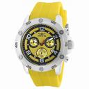 Invicta Pro Diver Chronograph Yellow and Black Dial Yellow Polyurethane Men's Watch 20032