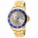 Invicta Pro Diver GMT Champagne Dial Two-tone Men's Watch 18243