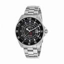 Invicta Pro Diver GMT Silver-Tone Steel Black Dial Men's Watch 17145