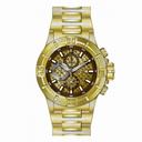 Invicta Pro Diver Gold Textured Dial Gold Ion-plated Men's Watch 15550