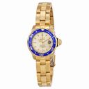 Invicta Pro Diver Light Champagne Dial Gold Ion-plated Ladies Watch 14126