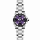 Invicta Pro Diver Purple Dial Stainless Steel Men's Watch 22055
