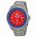 Invicta Pro Diver Red Dial Stainless Steel Men's Watch 14657