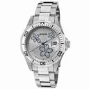 Invicta Pro Diver Silver Crystal-set Dial Stainless Steel Ladies Watch 12834