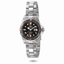 Invicta Pro Diver Swiss Brown Dial Stainless Steel LadiesWatch 4865