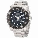 Invicta Reserve Chronograph Black Dial Stainless Steel Men's Watch 1957