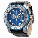 Invicta Reserve Chronograph Blue Dial Stainless Steel Men's Watch 11023