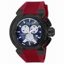 Invicta Reserve Chronograph Mother of Pearl Red Silicone Men's Watch 18726