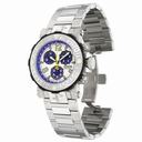 Invicta Reserve Chronograph Silver Dial Stainless Steel Men's Watch 6130