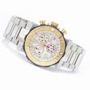 Invicta Reserve Chronograph White Dial Stainless Steel Men's Watch 6135