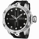 Invicta Reserve Venom Black Dial Black Rubber GMT Sport Men's Watch 0804
