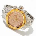 Invicta Reserve Venom Chronograph Rose Dial Stainless Steel Men's Watch 10802