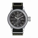 Invicta Russian Diver Black Dial Black Leather Men's Watch 19494