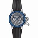 Invicta Russian Diver Chronograph Grey Dial Black Silicone Men's Watch 21632