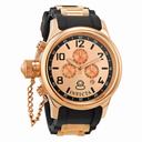 Invicta Russian Diver Rose-Gold Polyurethane Quartz Men's Watch 1804