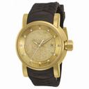 Invicta S1 Rally Automatic Gold Dial Brown Leather Men's Watch 12790