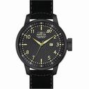 Invicta S1 Rally Black Dial Black Leather Men's Watch 19618
