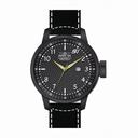 Invicta S1 Rally Black Dial Black Leather Men's Watch 19619