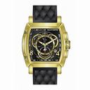 Invicta S1 Rally  Chronograph Black Dial Black Leather Men's Watch 15796