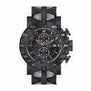 Invicta S1 Rally Chronograph Black Dial Black Polyurethane Men's Watch 19708