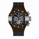 Invicta S1 Rally Chronograph Black Dial Brown Leather Men's Watch 19179