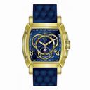 Invicta S1 Rally Chronograph Blue Dial Blue Leather Men's Watch 17008