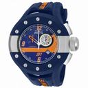 Invicta S1 Rally Chronograph Blue Dial Blue PVD Polyurethane Men's Watch 11124
