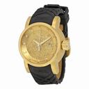 Invicta S1 Rally Gold Dial Black Silicone Men's Watch 15863