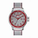 Invicta S1 Rally Silver Dial White Leather Men's Watch 19612