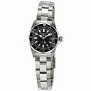 Invicta Sapphire Diver Black Dial Two-Toned Stainless Steel Ladies Watch 7059