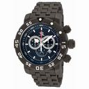 Invicta Sea Base Chronograph Blue Dial Gunmetal Ion-plated Men's Watch 14285