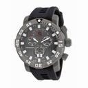 Invicta Sea Base Chronograph Grey Dial Black Polyurethane Men's Watch