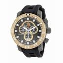 Invicta Sea Base Chronograph Gunmetal Dial Black Polyurethane Men's Watch 14258