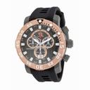 Invicta Sea Base Chronograph Gunmetal Dial Black Polyurethane Men's Watch 14260