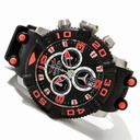 Invicta Sea Hunter Chronograph Black Dial Black Rubber Men's Watch 12257