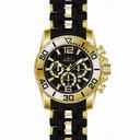 Invicta Sea Spider Chronograph Black Dial Black Polyurethane Rubber Men's Watch 20285