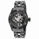 Invicta Sea Spider Mechanical Skeleton Dial Grey Polyurethane Men's Watch 1264