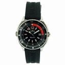 Invicta Signature II Black Dial Stainless Steel Black Rubber Men's Watch 7355
