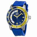 Invicta Signature II Blue Dial Blue Rubber Men's Watch 7461
