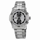 Invicta Signature II Chronograph Black and Silver Dial Stainless Steel Men's Watch 7382