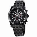 Invicta Signature II Chronograph Black Dial Black Ion-Plated Men's Watch 7304