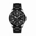 Invicta Signature II Multi-Function Black Dial Black Ion-plated Men's Watch 7079