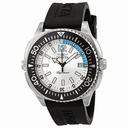 Invicta Signature II Silver Dial Stainless Steel Black Rubber Men's Watch 7354